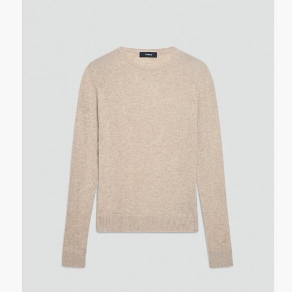 NWT Theory Kaylenna Crewneck Sweater in Feather Cashmere - Picture 4 of 6